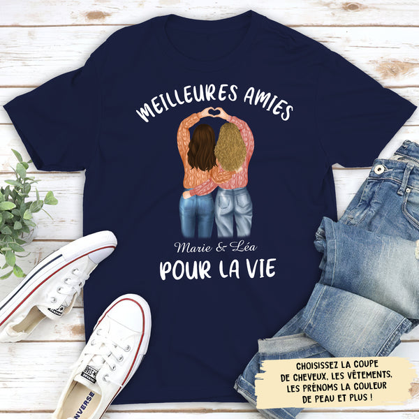 T-shirts anniversaire meilleure amie à acheter en ligne