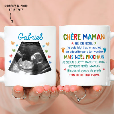 Mug Personnalisé - Future Maman Ou Futur Papa De Noël