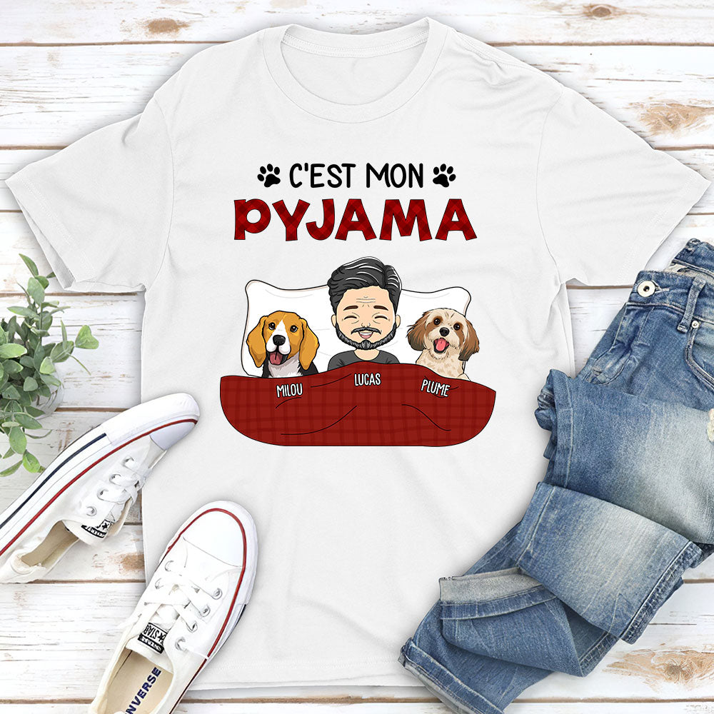 T-shirt Personnalisé - C‘est Mon Pyjama