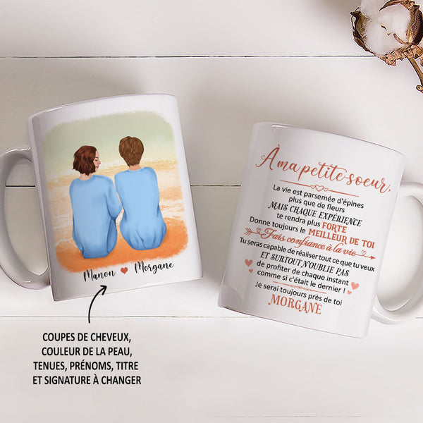 Mug et tasse personnalisés ; Assez fou pour aimer ça