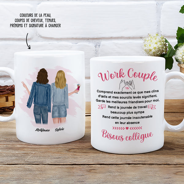 Mug Collègue-Manager Valeur Nutritive Idée Cadeau Patron