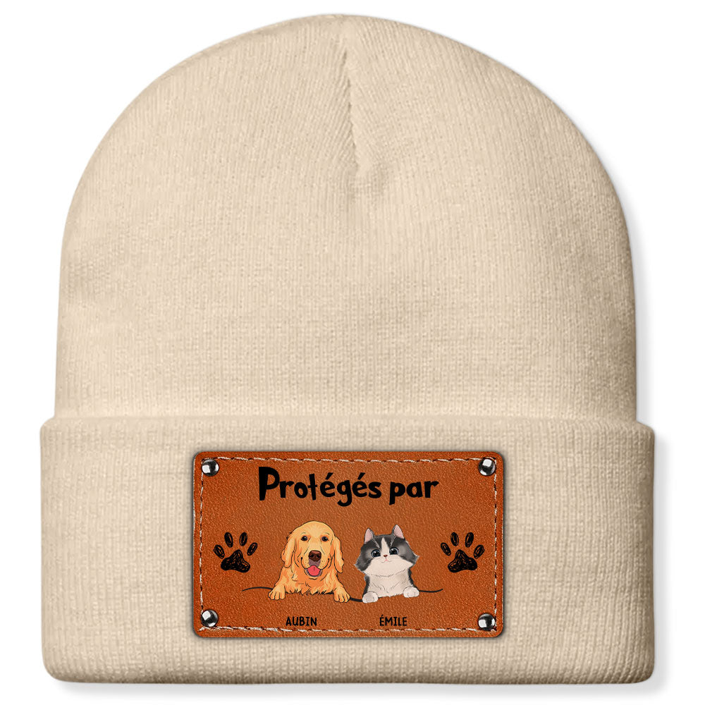 Bonnet Personnalisé - Protégés Par Animaux