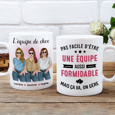 Mug Personnalisé - L'équipe de choc