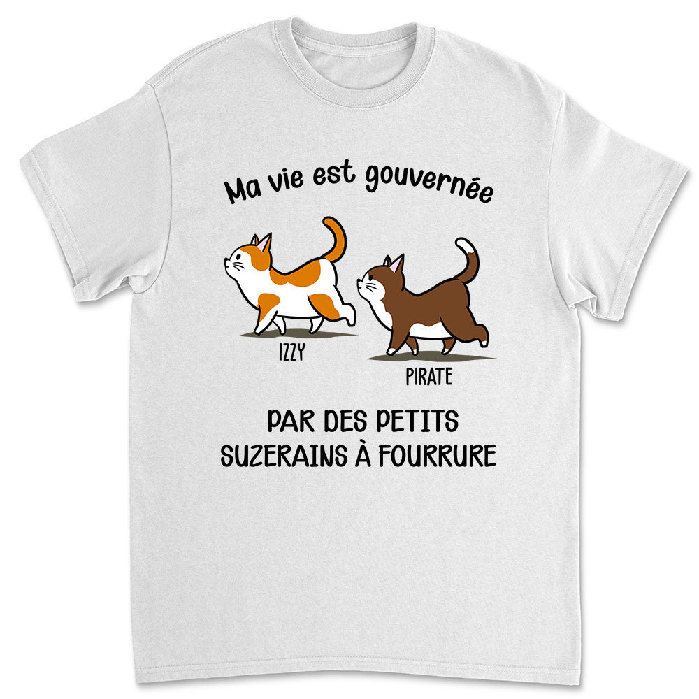 T-shirt Unisex Personnalisé - Ma Vie Est Gouvernée