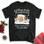T-shirt Unisex Personnalisé - Le Père Noël N‘Existe Pas - Chien