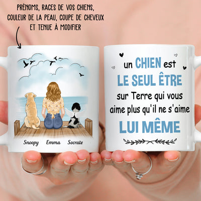 Mug Personnalisé - La Seule Chose Sur Terre Qui Vous Aime Le Plus