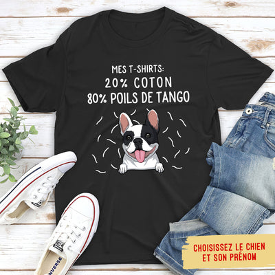 T-shirt Unisex Personnalisé - Mon Chien A Fait Ce T-Shirt