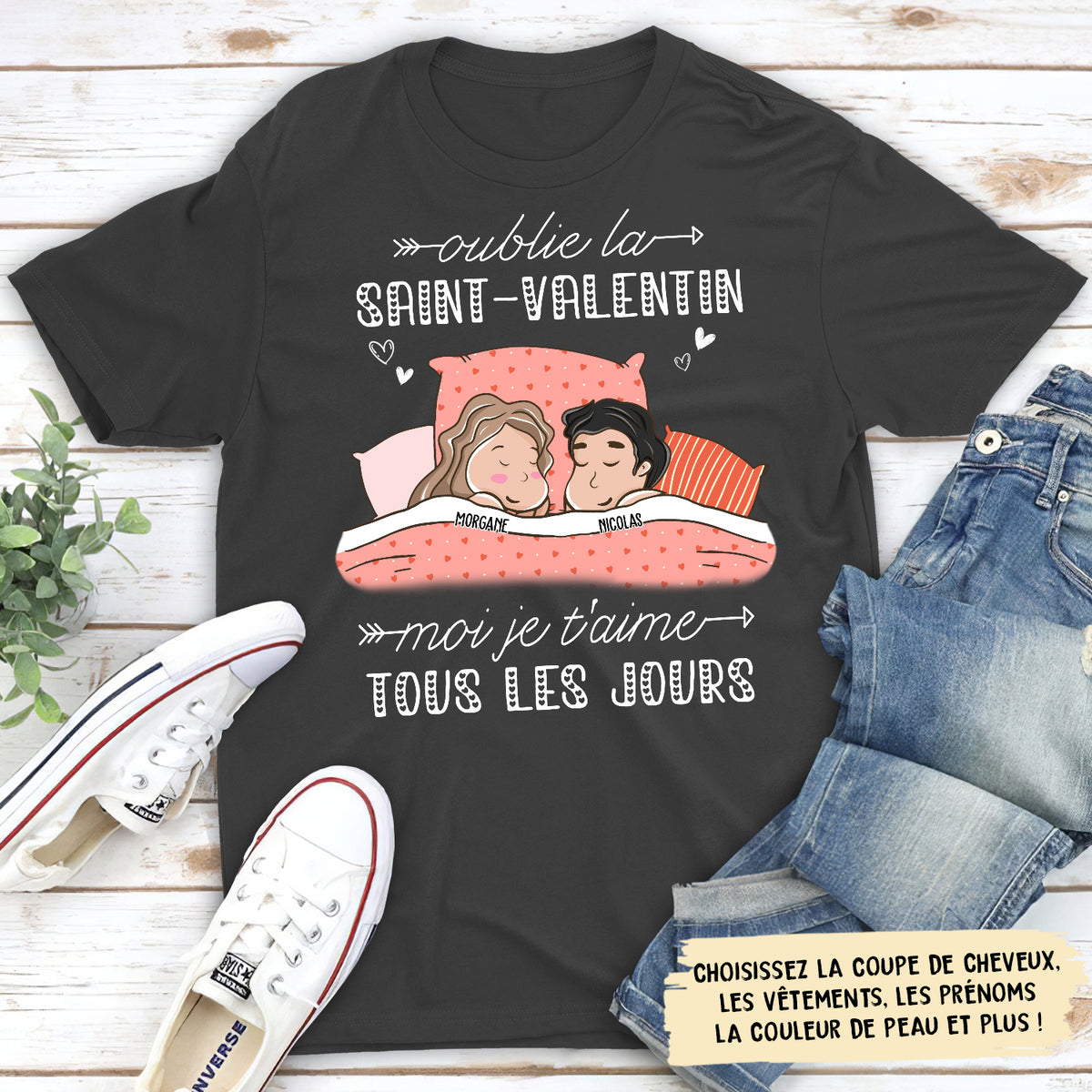 T-Shirt Personnalisé - Oublie La Saint Valentin