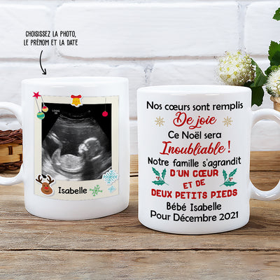 Mug Personnalisé - Bébé De Noël