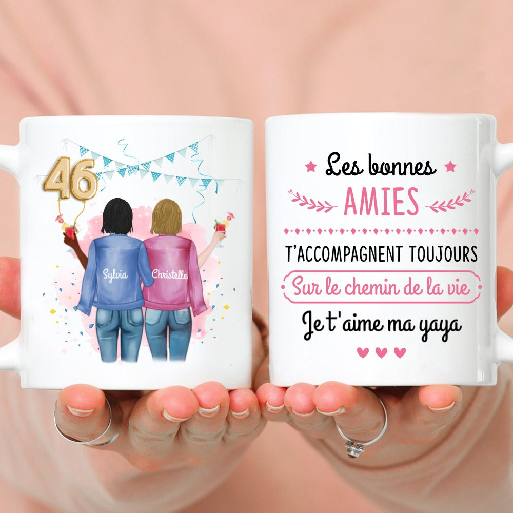 Personalized Mug - Mug Personnalisé - Cadeaux Meilleure Amie - Les