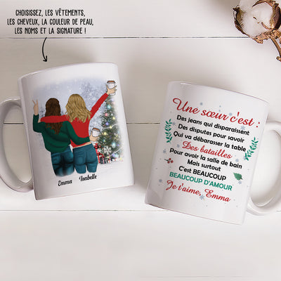 Mug Personnalisé - Personne T‘Aime Plus Que Moi - Noël