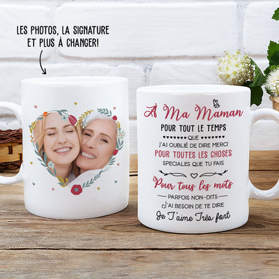 Mug Personnalisé - Cadeau Parfait Pour Ma Maman