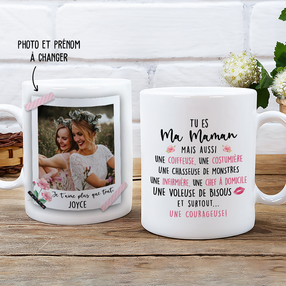 Mug Photo Personnalisé - La Profession De Maman