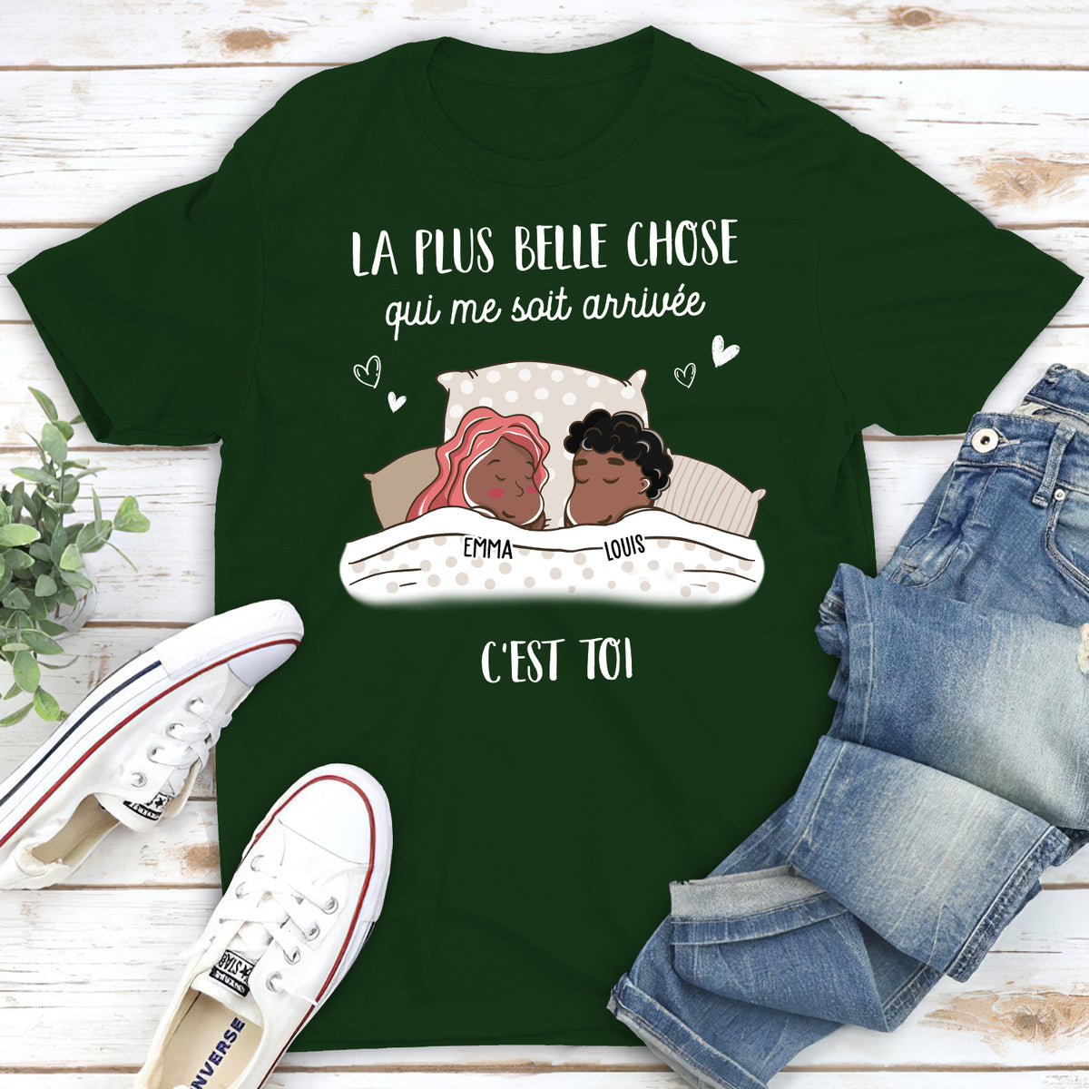 T-Shirt Personnalisé - La Plus Belle Chose