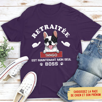 T-shirt Unisex Personnalisé - Mon Seul Boss