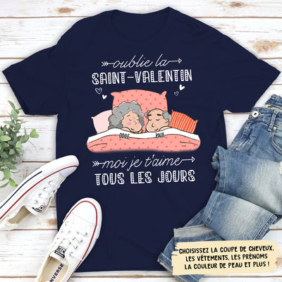 T-Shirt Personnalisé - Oublie La Saint Valentin
