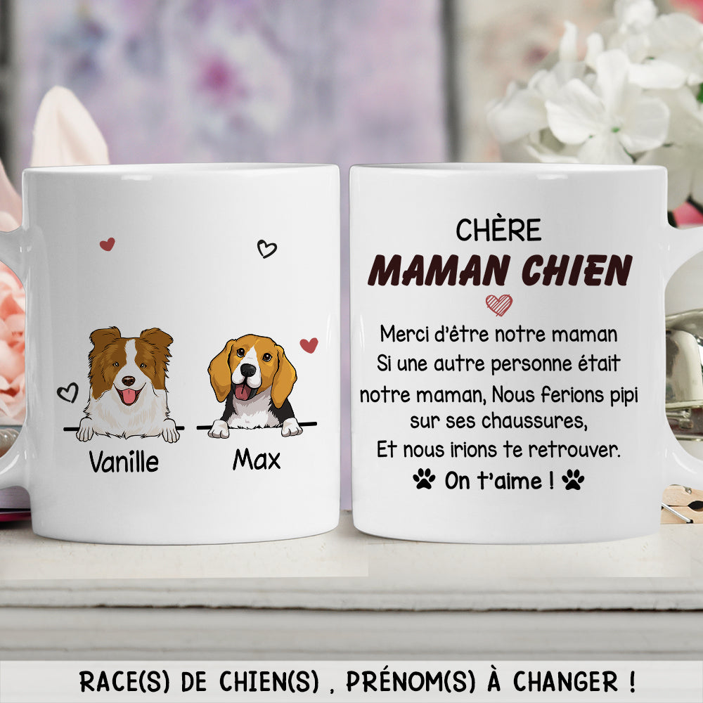 Mug Personnalisé - Tu Es Ma Maman Chien