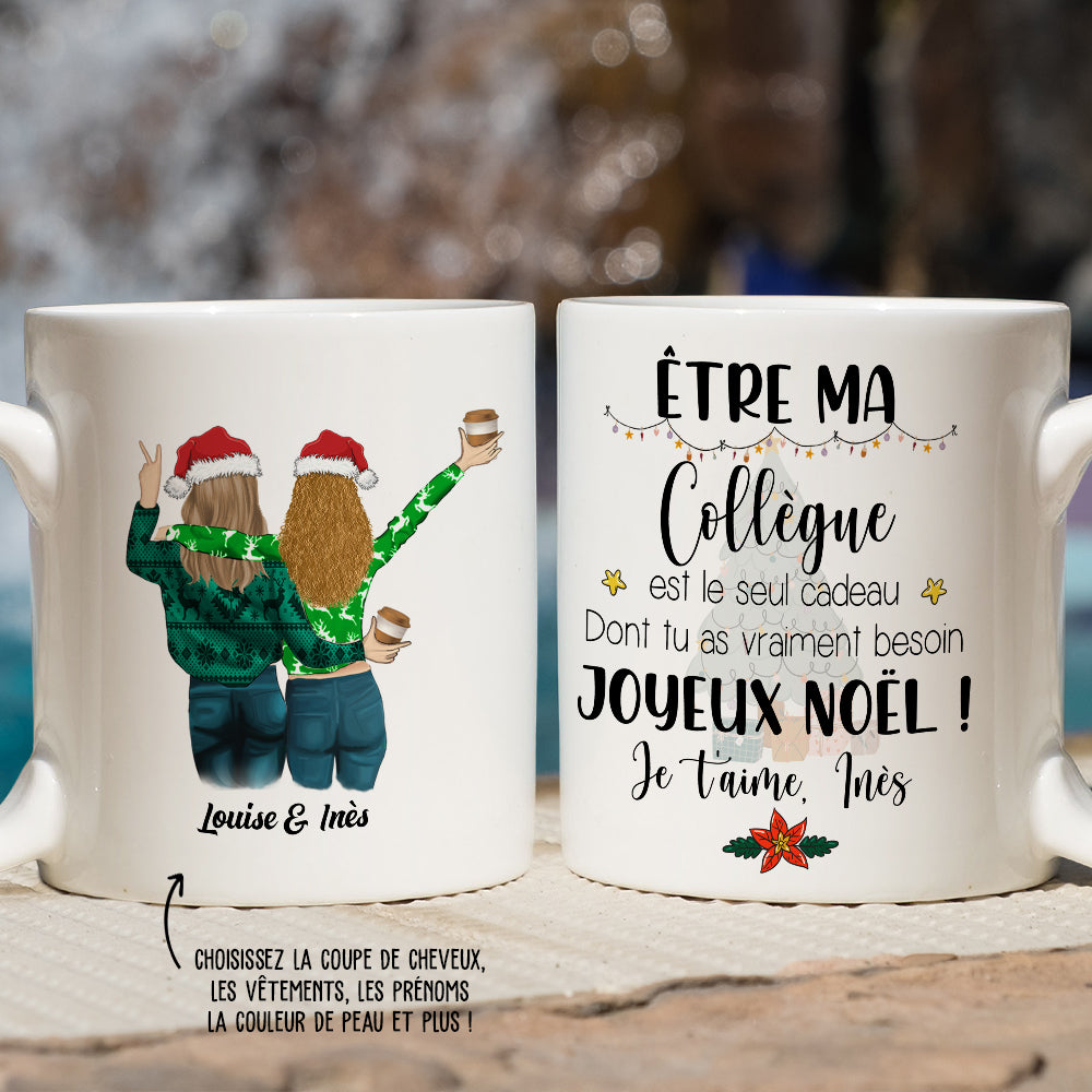 Mug Personnalisé - Mon Seul Cadeau Pour Noël - Soeur Amie