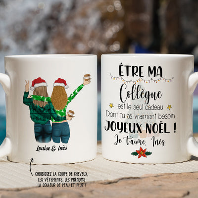 Mug Personnalisé - Mon Seul Cadeau Pour Noël - Soeur Amie