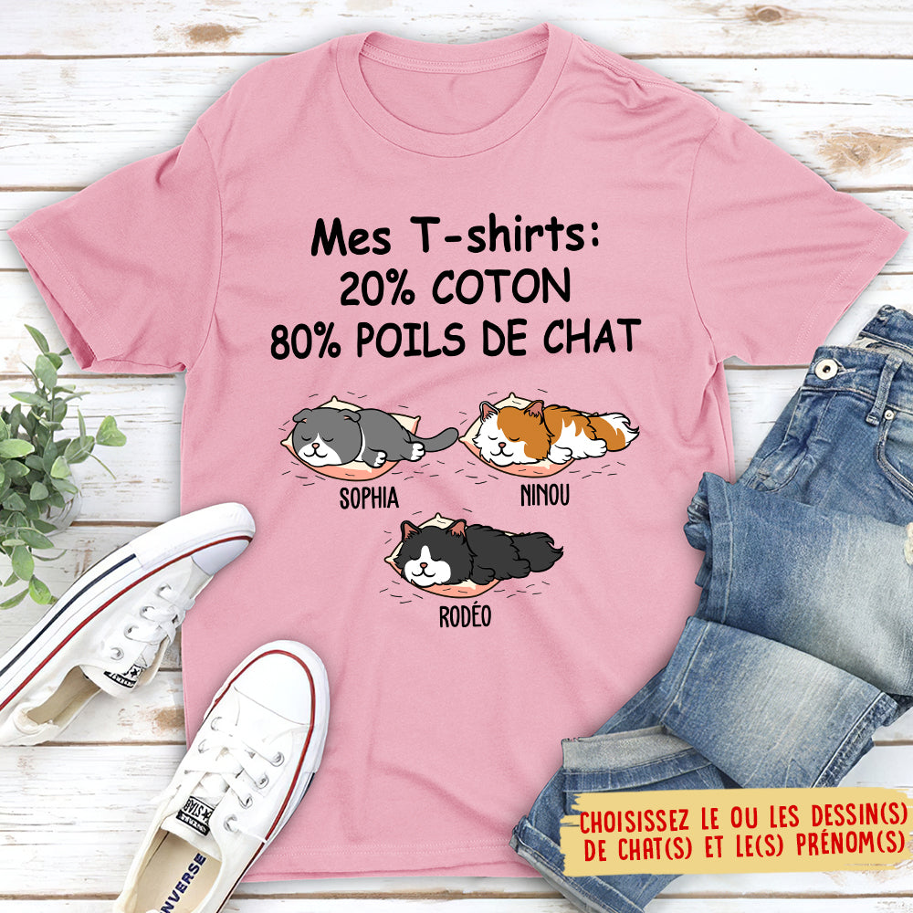 T-shirt Unisex Personnalisé - Mon Chat A Fait Ce T-Shirt