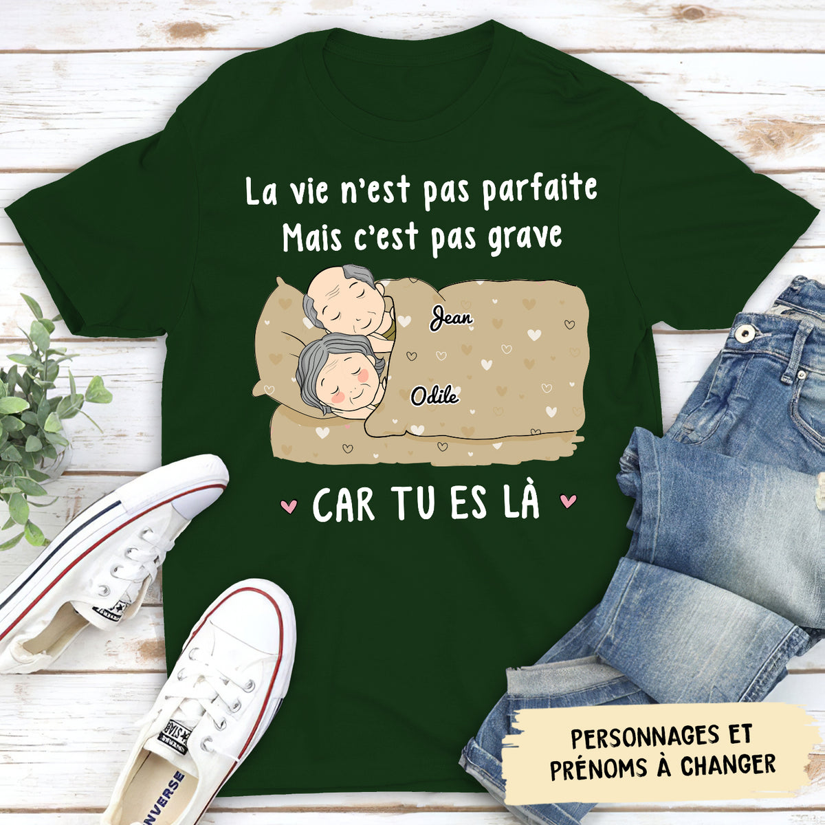 T-Shirt Personnalisé - J‘Ai Juste Besoin De Mon Amour