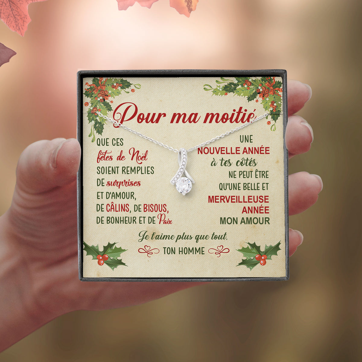 Collier Beauté Absolue - Mon Amour - Noël
