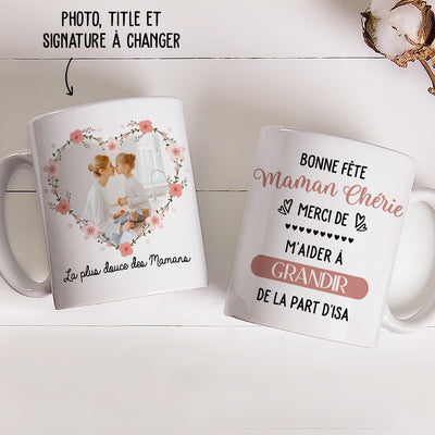 Mug Personnalisé - Bonne Fête Maman D‘amour