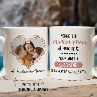 Mug Personnalisé - Bonne Fête Maman D‘amour