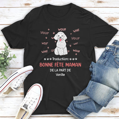 T-shirt Unisex Personnalisé - Bonne Fête Maman