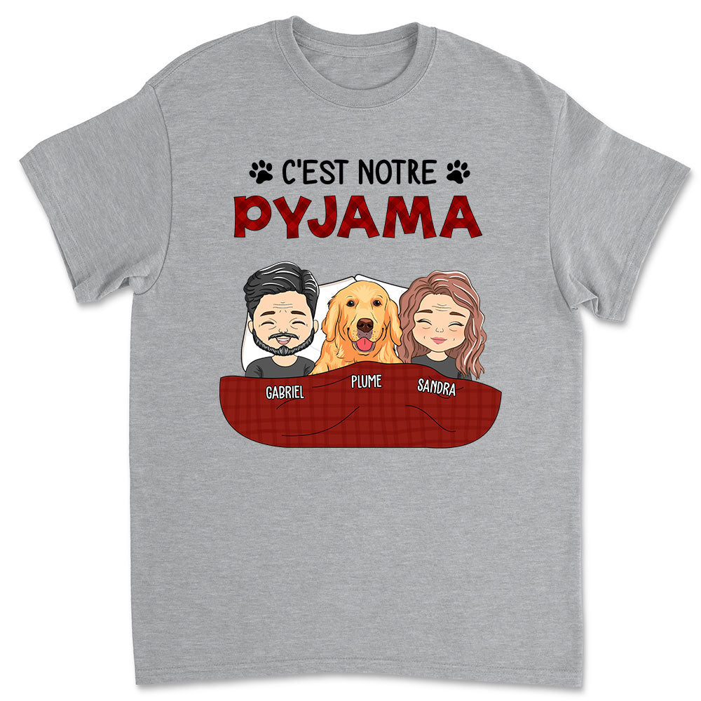 T-shirt Personnalisé - C‘est Mon Pyjama 3