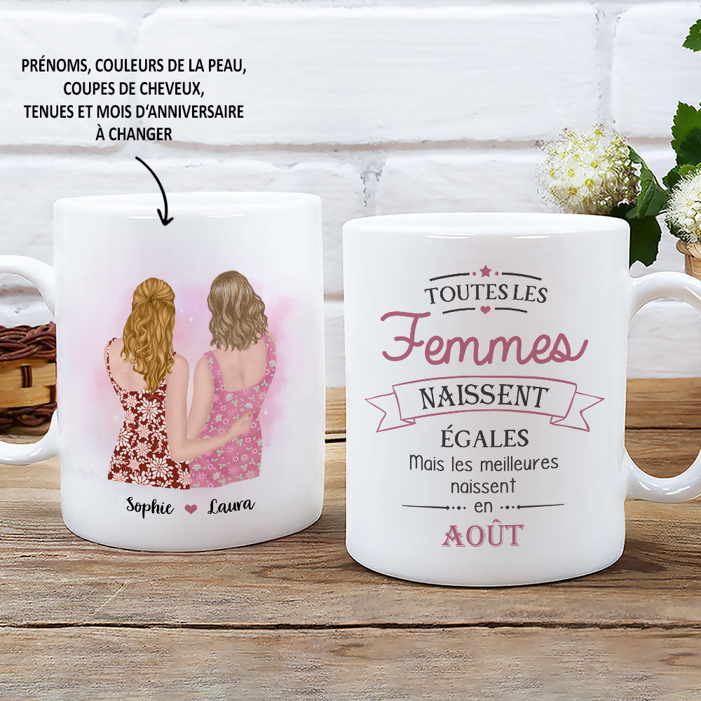 Mug Prénom. Personnalisable - Femmes personnalisable - Mug-Cadeau