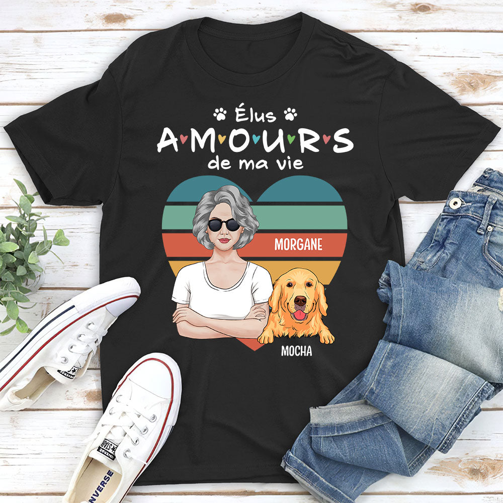 T-shirt Unisex Personnalisé - Élus Amour De Ma Vie