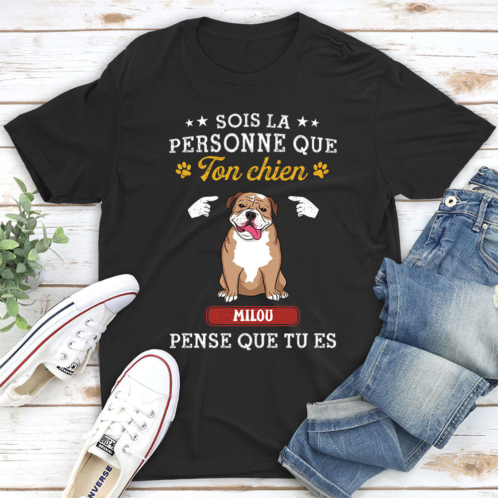 T-shirt Unisex Personnalisé - Sois La Personne