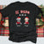 T-shirt Unisex Personnalisé - Les Parents De Chien(S) - Version Noël