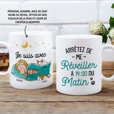 Mug Personnalisé - Pour Ma Marraine - TESCADEAUX