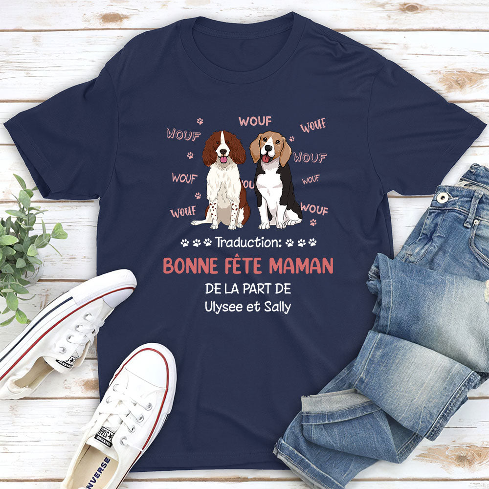 T-shirt Unisex Personnalisé - Bonne Fête Maman