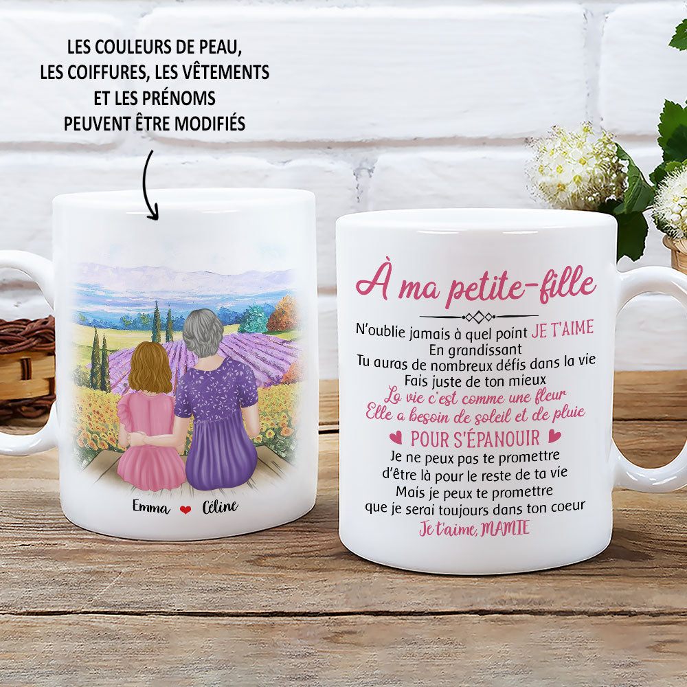 Mug Personnalisé - La Vie C‘Est Comme Une Fleur