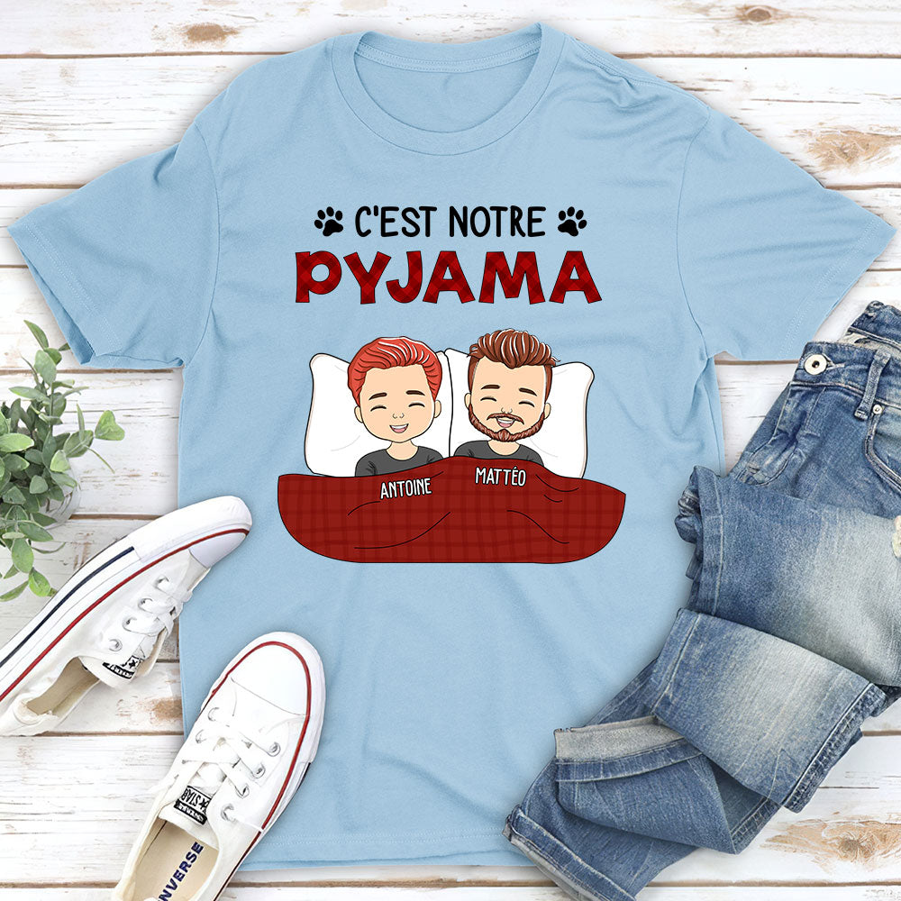 T-shirt Personnalisé - C‘est Mon Pyjama 3