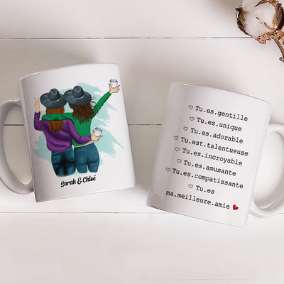 Mug Personnalisé - Tu Es Ma Meilleure Amie