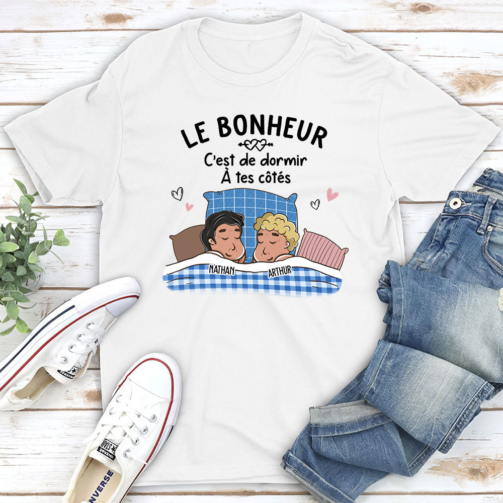 T-shirt femme humour bonjour l'amour ! idée cadeau saint-valentin
