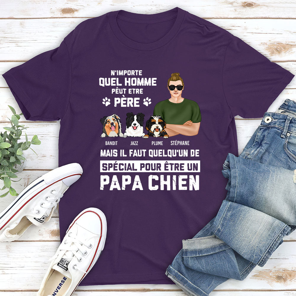 T-shirt Unisex Personnalisé - Un Papa Spécial