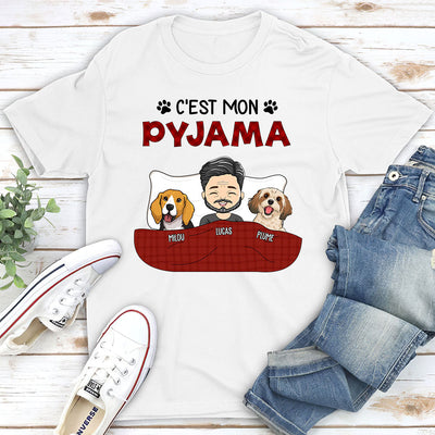 T-shirt Personnalisé - C‘est Mon Pyjama 2