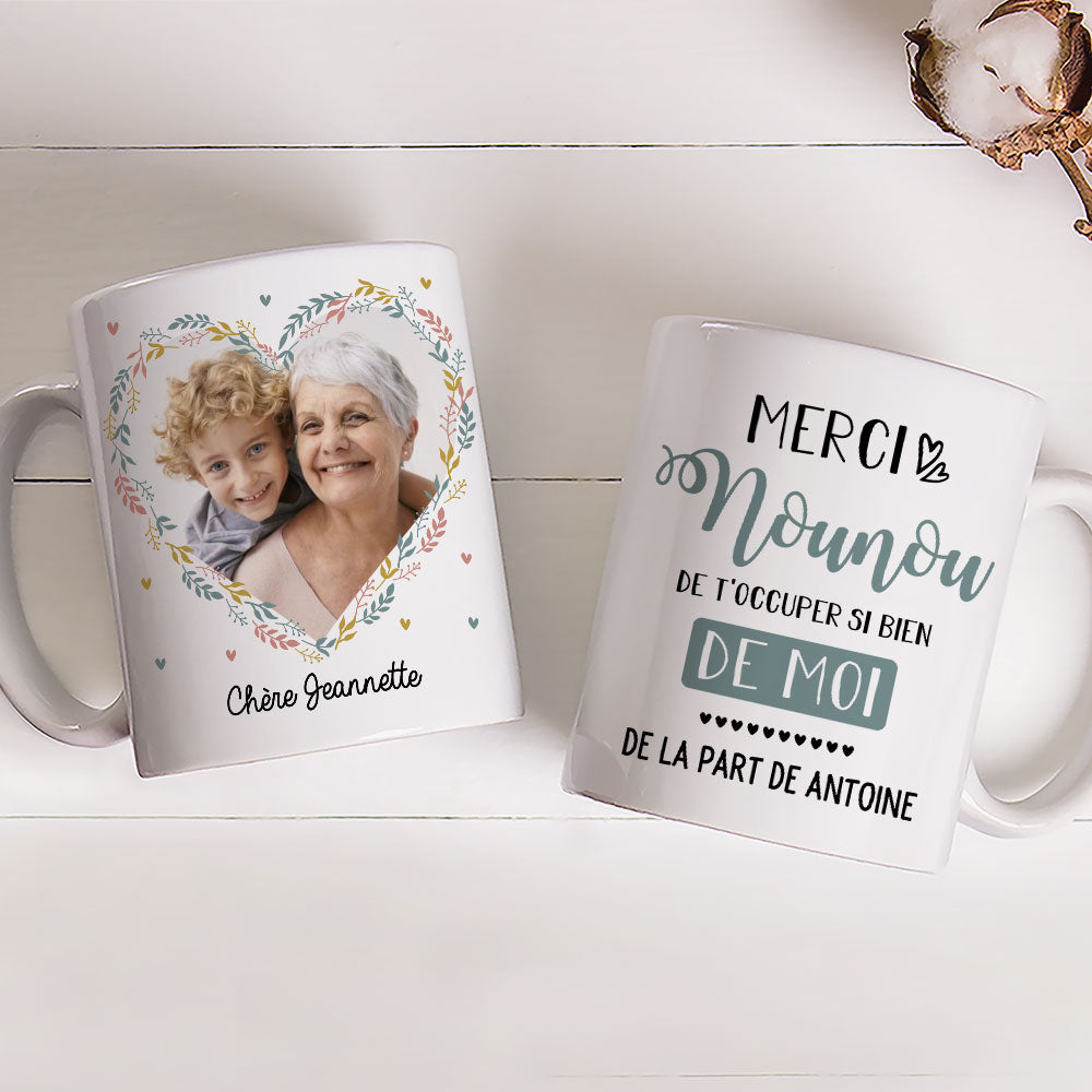 Mug Mamie personnalisé - Idée cadeau fête des grands-mères