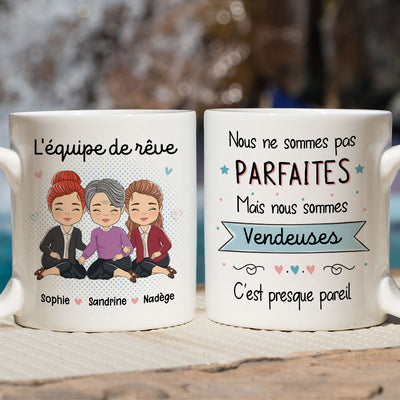 Mug Personnalisé - Nous Ne Sommes Pas Parfaites Mais