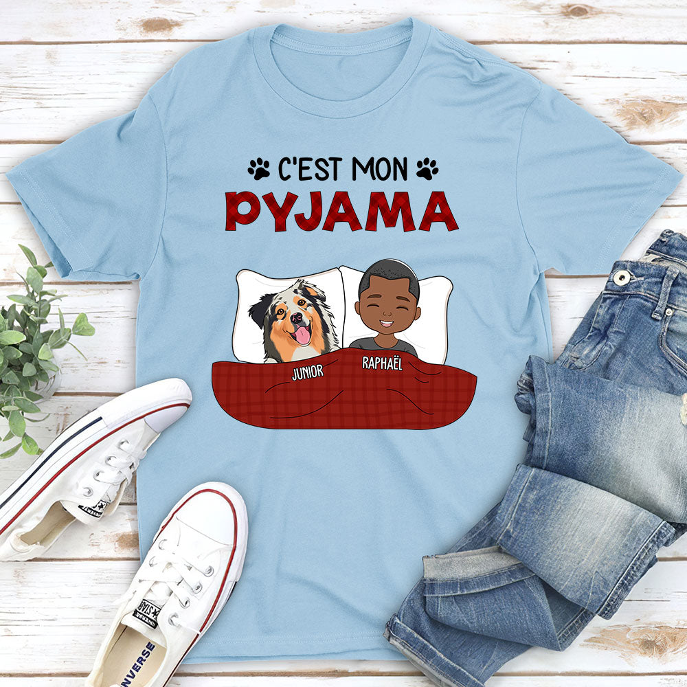 T-shirt Personnalisé - C‘est Mon Pyjama 2