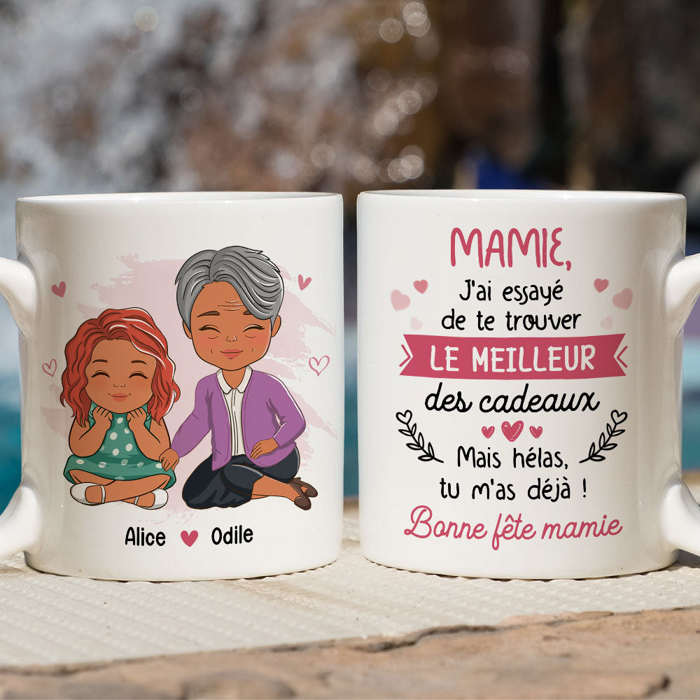 Mug Personnalisé - Mamie/Maman Tu M‘as Déjà