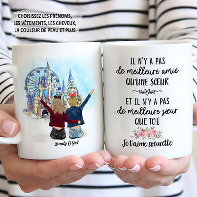 Mug Copine Soeur De Coeur Forever Imprimé En France Manahia cadeau Copine,  Best Friend, Mug Meilleure Amie, Cadeau Noel Amie -  Finland