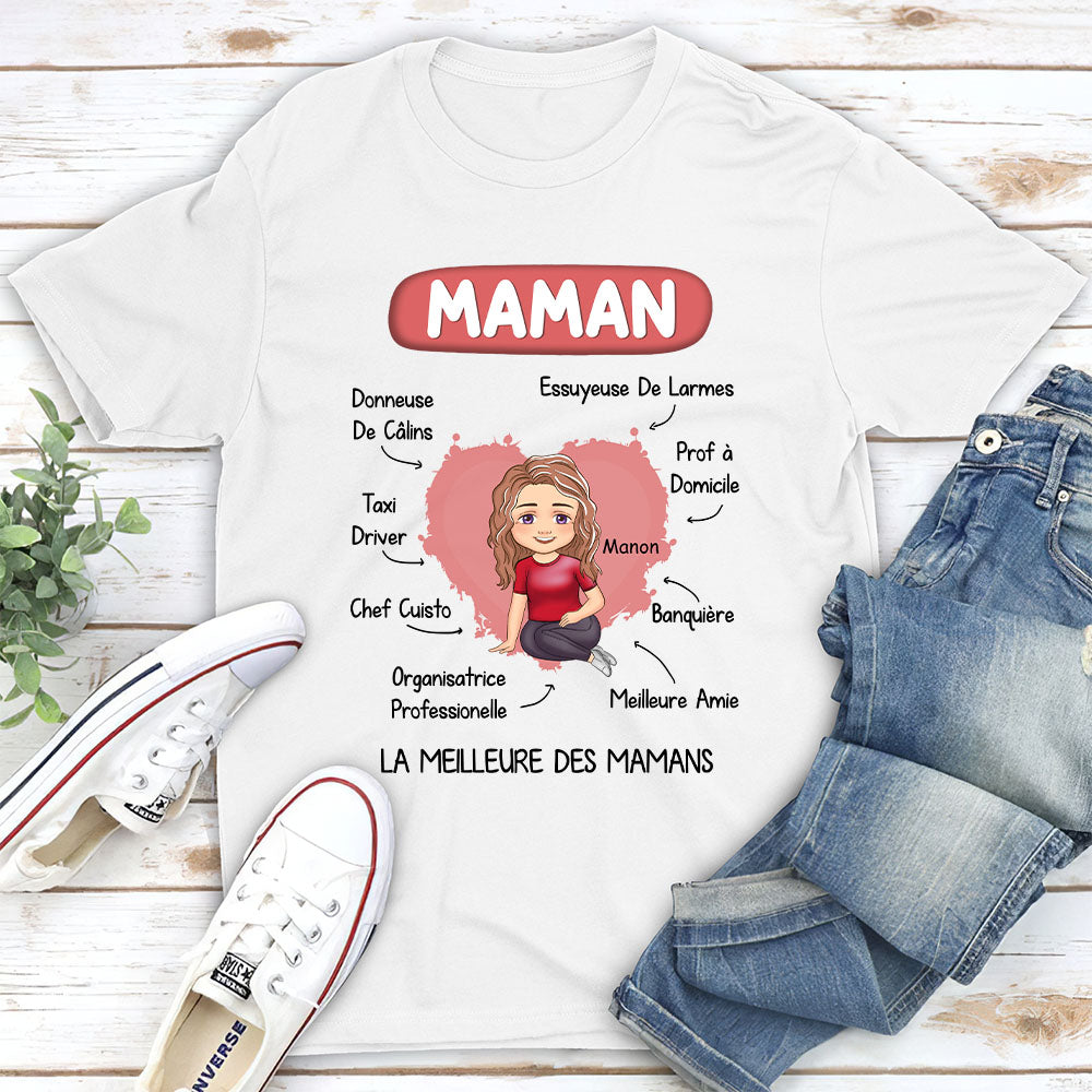 T-shirt Unisex Personnalisé - Ma Maman D‘amour