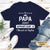 T-shirt Unisexe Personnalisé - Pour Papa Génial