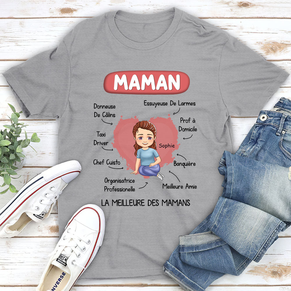 T-shirt Unisex Personnalisé - Ma Maman D‘amour